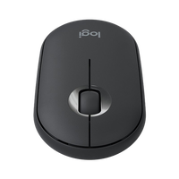 Logitech Pebble M350 Óptico Bluetooth Grafito  Ratón