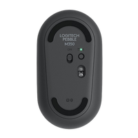 Logitech Pebble M350 Óptico Bluetooth Grafito  Ratón