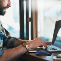 Logitech M185 Azul  Ratón Inalámbrico Ambidiestro Sensor Óptico 1000 DPI Conectividad 24GHz Windows macOS