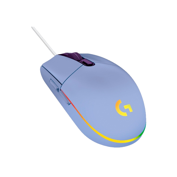 Logitech Gaming Mouse G203 LightSync 8000dpi Lila  Ratón Logitech Gaming Mouse G203 LightSync 8000dpi Lila  Ratón