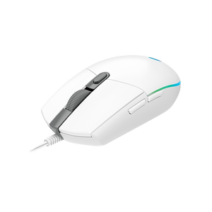 Logitech Gaming Mouse G203 LightSync 8000dpi Blanco  Ratón
