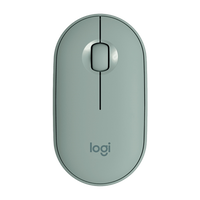 Logitech Pebble M350 Óptico Bluetooth Eucalipto  Ratón