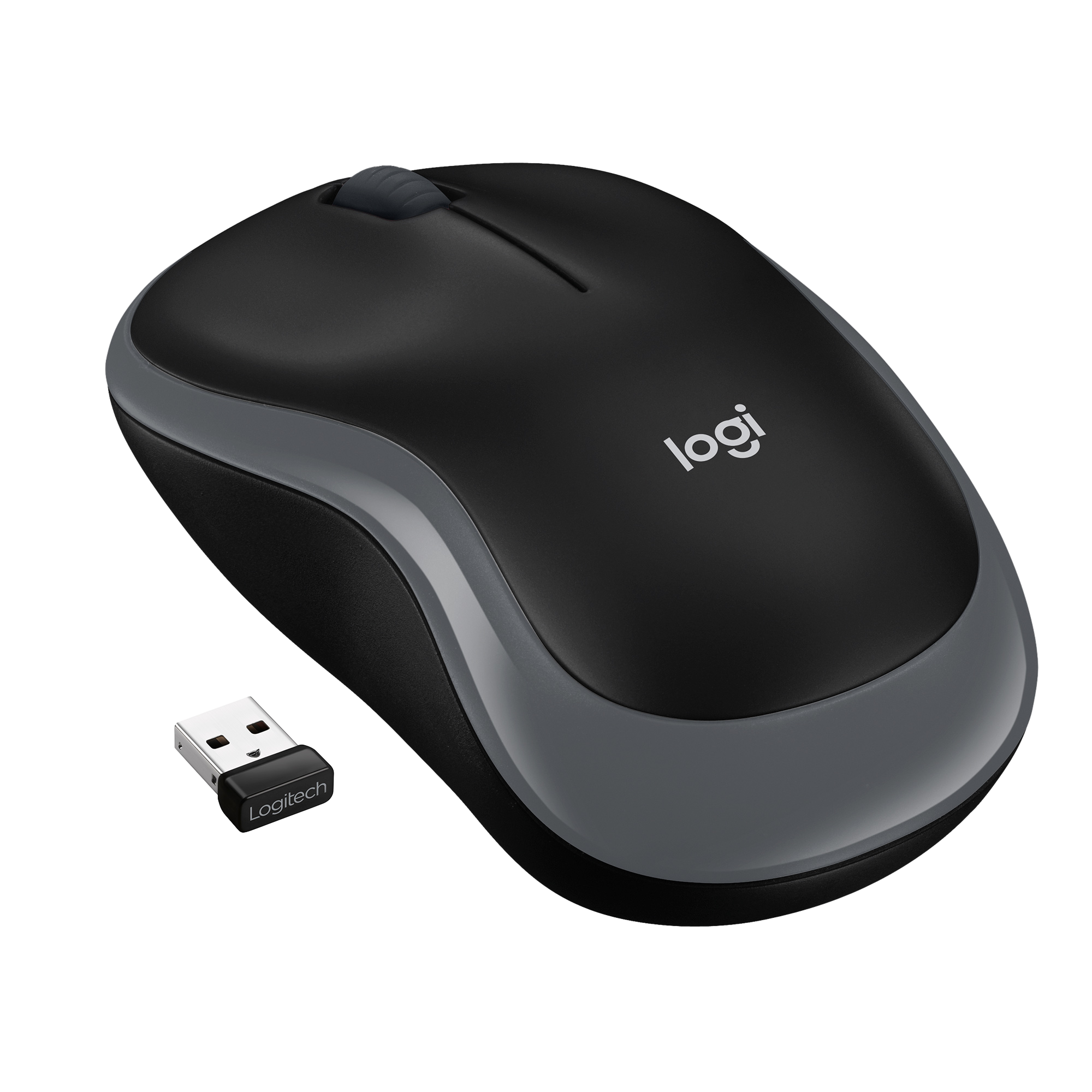 Logitech M185 Ratón Inalámbrico Gris