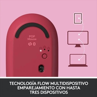 Logitech POP Mouse Emoji Heartbreaker Rose Ratón Logitech POP Mouse Emoji Heartbreaker Rose Ratón