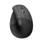 Logitech Lift for Business Grafito - Ratón ergonómico vertical