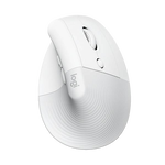 Logitech Lift for Mac Blanco - Ratón ergonómico vertical