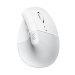 Logitech Lift Blanco crudo - Ratón ergonómico vertical