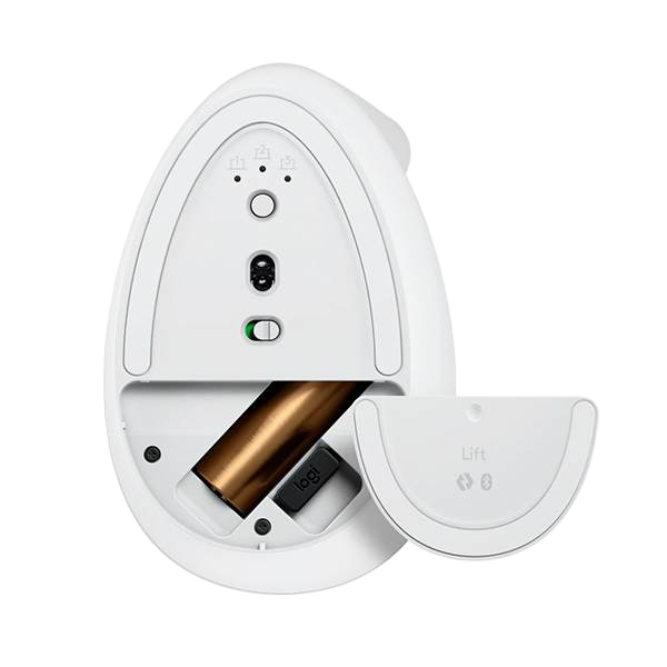 Logitech Lift Blanco crudo  Ratón ergonómico vertical Logitech Lift Blanco crudo  Ratón ergonómico vertical