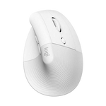 Logitech Lift for Business Blanco crudo - Ratón ergonómico vertical