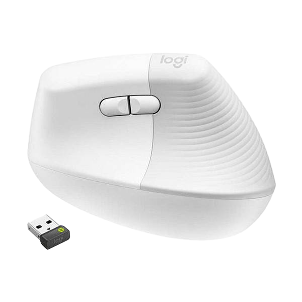 Logitech Lift for Business Blanco crudo  Ratón ergonómico vertical Logitech Lift for Business Blanco crudo  Ratón ergonómico vertical