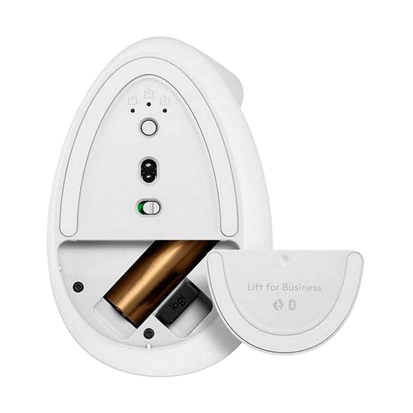 Logitech Lift for Business Blanco crudo  Ratón ergonómico vertical Logitech Lift for Business Blanco crudo  Ratón ergonómico vertical