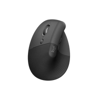 Logitech Lift Grafito Ergonómico Vertical 4 botones  Ratón Inalámbrico