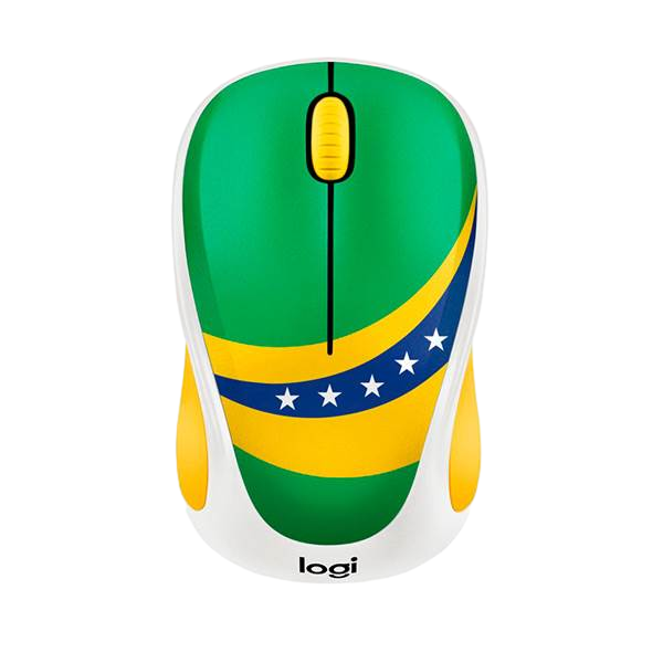 Logitech Fan Collection M235 World Cup Brasil  Ratón Logitech Fan Collection M235 World Cup Brasil  Ratón