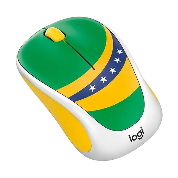 Logitech Fan Collection M235 World Cup Brasil  Ratón Logitech Fan Collection M235 World Cup Brasil  Ratón
