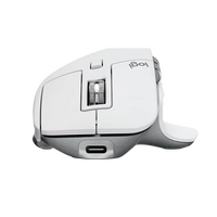 Logitech MX Master 3S Ratón Inalámbrico Bluetooth Sensor Óptico 8000 DPI Blanco Pálido Logitech MX Master 3S Ratón Inalámbrico Bluetooth Sensor Óptico 8000 DPI Blanco Pálido