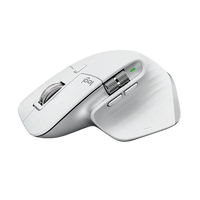 Logitech MX Master 3S Ratón Inalámbrico Bluetooth Sensor Óptico 8000 DPI Blanco Pálido Logitech MX Master 3S Ratón Inalámbrico Bluetooth Sensor Óptico 8000 DPI Blanco Pálido