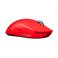 Logitech G Pro X Superlight Wireless Gaming Rojo Ratón Logitech G Pro X Superlight Wireless Gaming Rojo Ratón