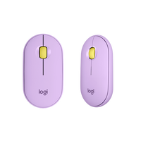 Logitech Pebble M350 Óptico Bluetooth Limonada de Lavanda Ratón Logitech Pebble M350 Óptico Bluetooth Limonada de Lavanda Ratón