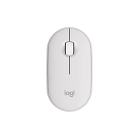 Pebble Mouse 2 M350s Óptico Bluetooth Blanco - Ratón Pebble Mouse 2 M350s Óptico Bluetooth Blanco - Ratón