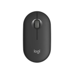 Pebble Mouse 2 M350s Óptico Bluetooth Grafito - Ratón 