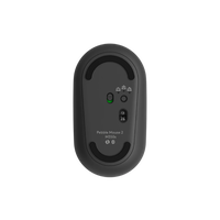 Pebble Mouse 2 M350s Óptico Bluetooth Grafito Ratón Pebble Mouse 2 M350s Óptico Bluetooth Grafito Ratón