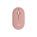Pebble Mouse 2 M350s Óptico Bluetooth Rosa - Ratón