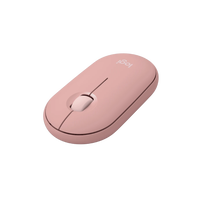 Pebble Mouse 2 M350s Óptico Bluetooth Rosa Ratón Pebble Mouse 2 M350s Óptico Bluetooth Rosa Ratón