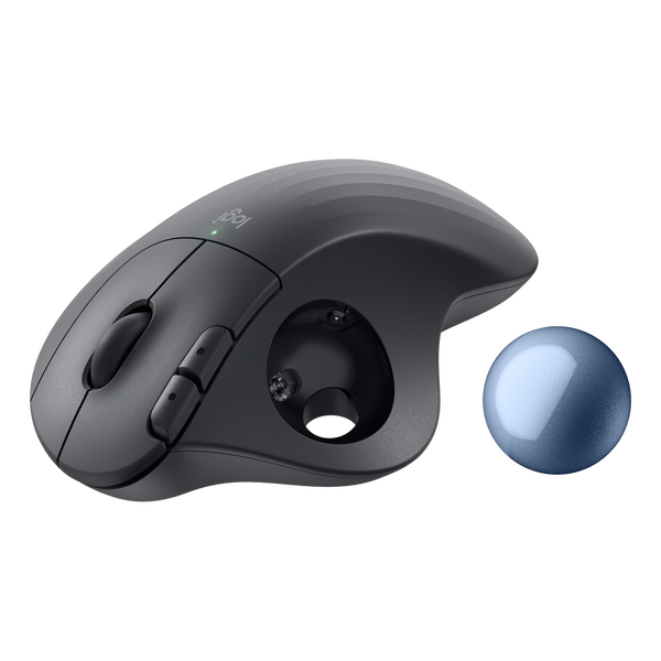 Logitech ERGO M575S Trackball Ratón Inalámbrico Ergonómico Sensor Óptico Bluetooth USB Logi Bolt Grafito Logitech ERGO M575S Trackball Ratón Inalámbrico Ergonómico Sensor Óptico Bluetooth USB Logi Bolt Grafito