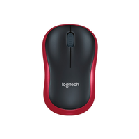 Logitech M185 rojo Wireless - Ratón Logitech M185 rojo Wireless - Ratón