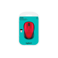 Logitech M235 rojo Wireless Ratón Logitech M235 rojo Wireless Ratón