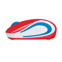 Logitech M187 rojo Wireless  Ratón