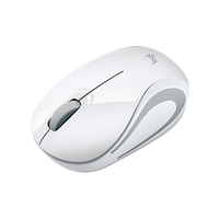 Logitech M187 blanco Wireless  Ratón