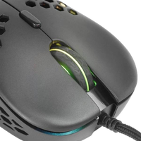 Mars Gaming MM55 Black RGB Ratón Mars Gaming MM55 Black RGB Ratón