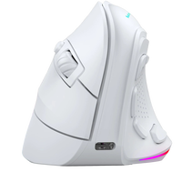 Mars Gaming MMSKW Ratón Gaming Inalámbrico Vertical 8400 DPI White Mars Gaming MMSKW Ratón Gaming Inalámbrico Vertical 8400 DPI White