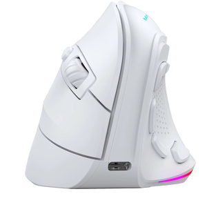 Mars Gaming MMSKW  Ratón Gaming Inalámbrico Vertical 8400 DPI White