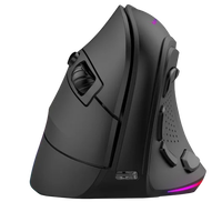 Mars Gaming MMSK  Ratón Gaming Inalámbrico Vertical 8400 DPI Black