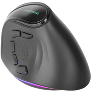 Mars Gaming MMSK  Ratón Gaming Inalámbrico Vertical 8400 DPI Black