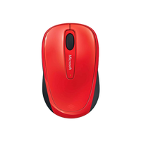 Microsoft Wireless Mobile Mouse 3500 Rojo  Ratón