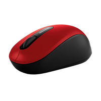 Microsoft Bluetooth Mobile Mouse 3600 Rojo  Ratón