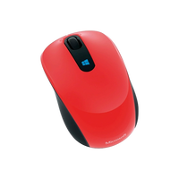 Microsoft Sculpt Mobile Mouse Flame Red  Ratón