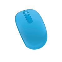 Microsoft Wireless Mobile Mouse 1850 Cian  Ratón