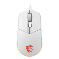 MSI Clutch GM11 White Ratón MSI Clutch GM11 White Ratón