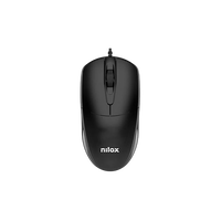 Nilox MOUSB1011 Negro  Ratón