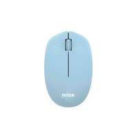 Ratón Nilox NXMOWI4012 Wireless Azul Claro Ratón Nilox NXMOWI4012 Wireless Azul Claro