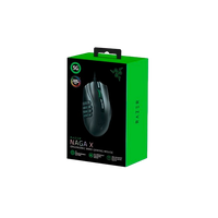 Razer Naga X USB Óptico 18000 DPI Ratón Razer Naga X USB Óptico 18000 DPI Ratón