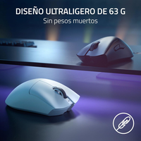 Razer DeathAdder V3 Pro Ratón Inalámbrico ergonómico Sensor Óptico Focus Pro 30000 DPI 63g Hyperspeed Wireless Razer DeathAdder V3 Pro Ratón Inalámbrico ergonómico Sensor Óptico Focus Pro 30000 DPI 63g Hyperspeed Wireless