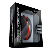Sharkoon Force PRO USB 3200DPI Rojo Ratón Sharkoon Force PRO USB 3200DPI Rojo Ratón