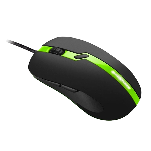 Sharkoon Force PRO USB 3200DPI Verde Ratón Sharkoon Force PRO USB 3200DPI Verde Ratón