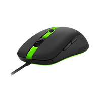 Sharkoon Force PRO USB 3200DPI Verde  Ratón