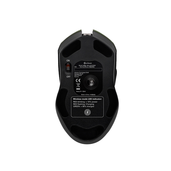 Sharkoon SGM3 Gris RGB Ratón Sharkoon SGM3 Gris RGB Ratón